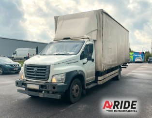 Установка комплекта вспомогательной пневмоподвески на Газон NEXT