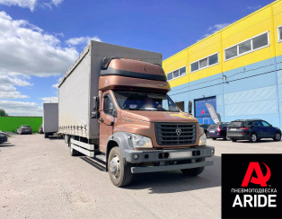 Установка пневмоподвески на Газон NEXT 10.0