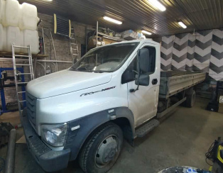 Установка пневмоподвески Газон Некст