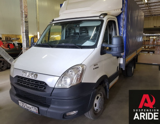 Установка пневмоподвески на заднюю ось и системы управления Iveco Daily 35C