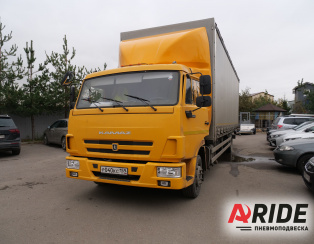 Пневмоподвеска на КАМАЗ 4308