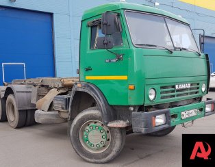 Установка пневмоподвески на переднюю ось KAMAZ 53212