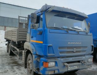 Пневматические подушки на КАМАЗ 65117