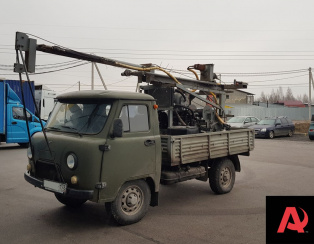Установка пневмоподвески на буровую установку УАЗ 3303 Головастик
