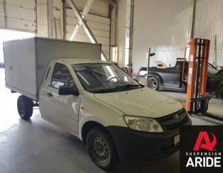 Установка пневмоподвески на заднюю ось ВАЗ (Lada) ВИС