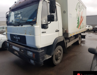 Установка задней пневмоподвески MAN TGL 8.163