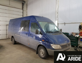 Установка пневмоподвески на заднюю ось Mercedes Sprinter Classic