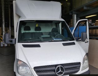 Установка пневмоподвески на заднюю ось Mercedes Sprinter 515 (04.07.2018)