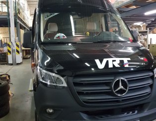 Установка задней пневмоподвески на Sprinter W907