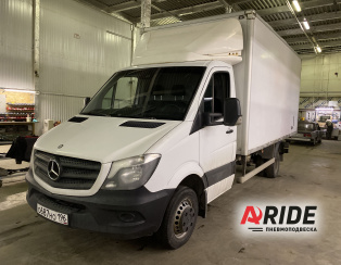 Установка пневмодвески на Mercedes-Benz Sprinter 5