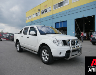 Пневмоподвеска на заднюю ось Nissan Navara D40