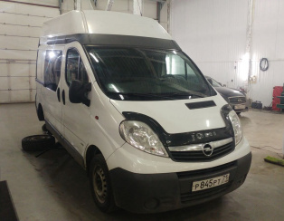 Установка пневмоподвески Opel Vivaro