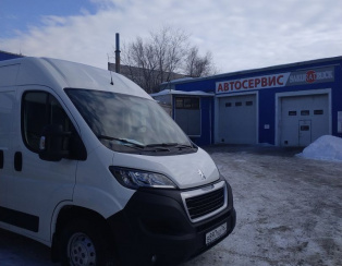 Установка вспомогательной пневмоподвески Peugeot Boxer на заднюю 
