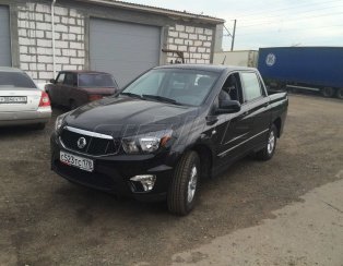 Пневмоподвеска на Ssang Yong Action Sports 2014 г.в.