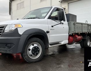 Пневмоподвеска на УАЗ Profi Спарка Полуторка