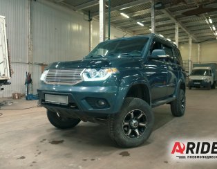 Установка пневмоподвески на УАЗ Патриот 