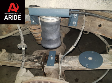 Рис. 24 Наши проекты: Пневмоподвеска на GMC Savanna для комфорта - Этапы установки