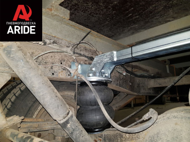 Рис. 1 Наши проекты: Пневмоподвеска на ГАЗ (GAZ) Газель NEXT доработка пневмоподвески - Этапы установки