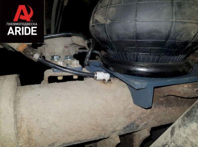 Рис. 7 Наши проекты: Установка задней пневмоподвески ﻿Ford Transit RWD