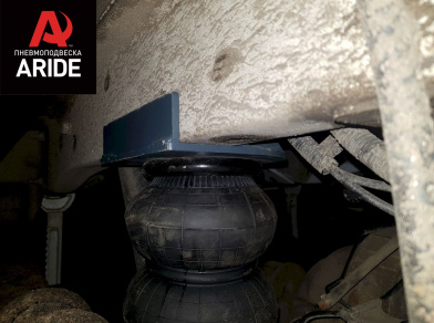 Рис. 2 Наши проекты: Установка задней пневмоподвески ﻿Ford Transit RWD