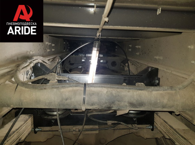 Рис. 7 Наши проекты: Пневмоподвеска на Hyundai HD 35 - Этапы установки