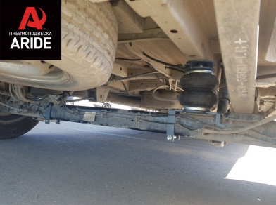 Рис. 5 Наши проекты: Пневмоподвеска на ﻿Ford Transit FWD для комфорта - Этапы установки