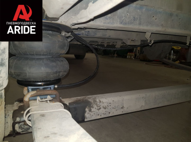 Рис. 2 Наши проекты: Пневмоподвеска на ﻿Fiat Ducato - Этапы установки