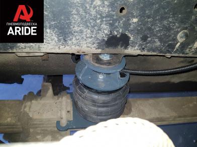 Рис. 6 Наши проекты: Пневмоподвеска на ﻿ГАЗ (GAZ) Валдай - Этапы установки