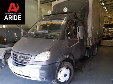 Рис. 1 Наши проекты: Пневмоподвеска на ﻿ГАЗ (GAZ) Валдай - Этапы установки