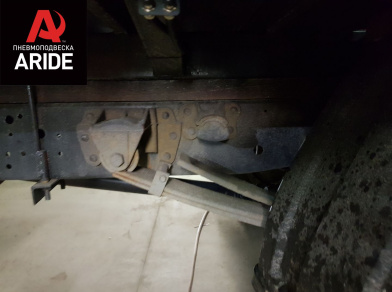 Рис. 3 Наши проекты: Установка задней пневмоподвески ГАЗ (GAZ) Газель NEXT Бизнес