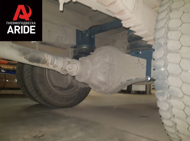 Рис. 11 Наши проекты: Установка комплекта пневмоподвески на заднюю ось с управлением из салона ﻿ГАЗ (GAZ) Газон NEXT