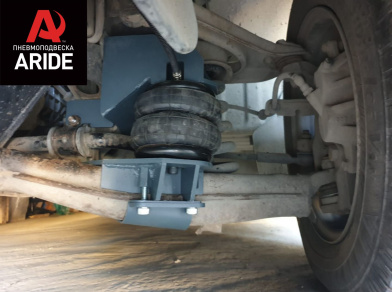 Рис. 13 Наши проекты: Пневмоподвеска на ﻿ГАЗ (GAZ) Газель NEXT - Этапы установки