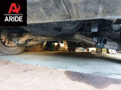 Рис. 17 Наши проекты: Пневмоподвеска на ﻿ГАЗ (GAZ) Газель NEXT - Этапы установки