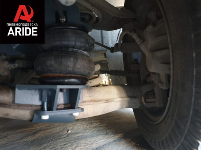 Рис. 19 Наши проекты: Пневмоподвеска на ﻿ГАЗ (GAZ) Газель NEXT - Этапы установки