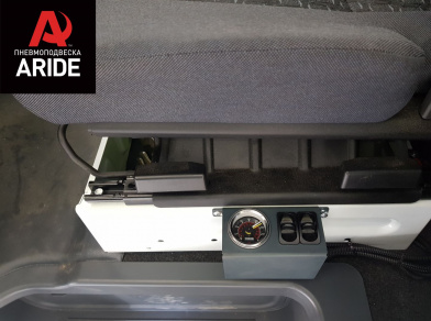 Рис. 2 Наши проекты: Установка задней пневматической подвески с управлением из салона ﻿ГАЗ (GAZ) Газель NEXT