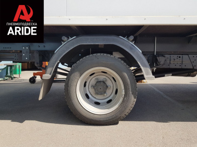 Рис. 4 Наши проекты: Установка задней пневматической подвески с управлением из салона ﻿ГАЗ (GAZ) Газель NEXT