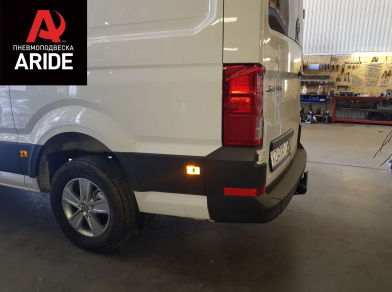 Наши проекты: Пневмоподвеска на Volkswagen Crafter (2017-н.в.) - Этапы установки от компании «ARIDE». Доступные цены, гарантия, для заказа и получения консультации звоните 8 (800) 707-52-13. Рис. 6 Наши проекты: Пневмоподвеска на Volkswagen Crafter (2017-н.в.) - Этапы установки