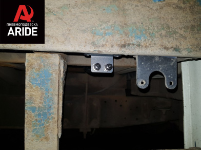 Рис. 5 Наши проекты: Установка задней пневмоподвески ГАЗ (GAZ) Газель NEXT Эвакуатор