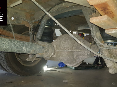 Рис. 8 Наши проекты: Установка задней пневмоподвески ﻿Iveco Daily 70C