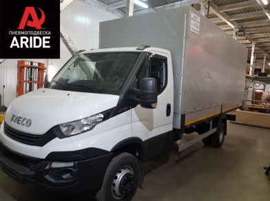 Наши проекты: Пневмоподвеска на Iveco Daily 50C - Этапы установки от компании «ARIDE». Доступные цены, гарантия, для заказа и получения консультации звоните 8 (800) 707-52-13. Рис. 1 Наши проекты: Пневмоподвеска на Iveco Daily 50C - Этапы установки