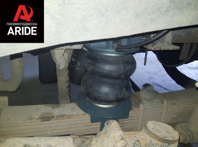 Рис. 9 Наши проекты: Пневмоподвеска на ﻿МАЗ Зубренок (43070) для комфорта - Этапы установки