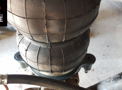 Рис. 8 Наши проекты: Установка задней пневмоподвески ﻿Dodge Caravan