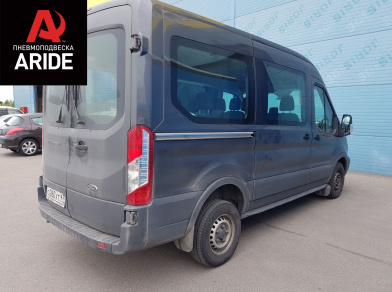 Рис. 1 Наши проекты: Пневмоподвеска на ﻿Ford Transit FWD для грузоподъемности - Этапы установки