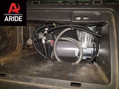 Наши проекты: Пневмоподвеска на Hummer H3 - Этапы установки от компании «ARIDE». Доступные цены, гарантия, для заказа и получения консультации звоните 8 (800) 707-52-13. Рис. 13 Наши проекты: Пневмоподвеска на Hummer H3 - Этапы установки