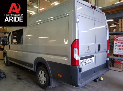 Рис. 7 Наши проекты: Пневмоподвеска на ﻿Peugeot Boxer для комфорта - Этапы установки