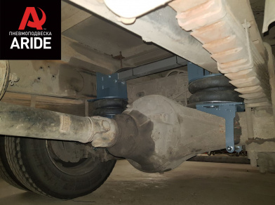 Рис. 5 Наши проекты: Пневмоподвеска на ﻿ГАЗ (GAZ) Газон NEXT с гарантией - Этапы установки