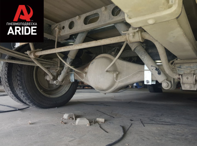 Рис. 2 Наши проекты: Пневмоподвеска на ﻿﻿ГАЗ (GAZ) Газель NEXT с гарантией - Этапы установки