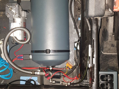 Рис. 26 Наши проекты: Пневмоподвеска на ﻿Ford Transit RWD от производителя - Этапы установки