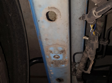 Рис. 8 Наши проекты: Пневмоподвеска на ﻿Ford Transit RWD от производителя - Этапы установки