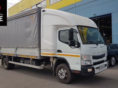 Рис. 1 Наши проекты: Пневмоподвеска на ﻿Mitsubishi Canter Euro 5 - Этапы установки